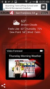 KRON4 Wx - San Francisco screenshot 0