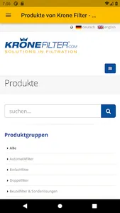 Krone Filter Solutions screenshot 2