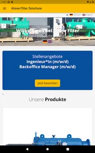 Krone Filter Solutions screenshot 5