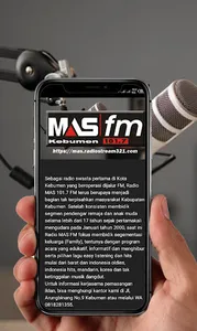 Mas Fm Kebumen screenshot 1
