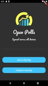 Open Polls - Create free Surve screenshot 0