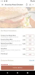 Krunchy Fried Chicken screenshot 1