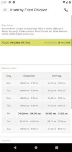 Krunchy Fried Chicken screenshot 3