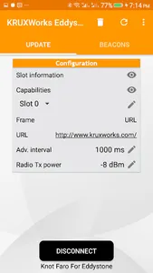 KNOT Faro for Eddystone screenshot 6