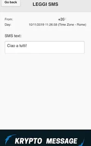 Krypto Message screenshot 1