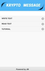 Krypto Message Basic screenshot 0