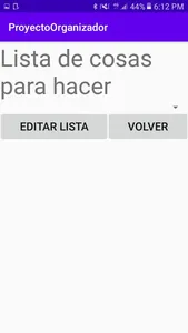 Organizador screenshot 2