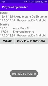 Organizador screenshot 3