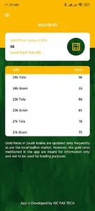 Gold Rate Saudi Arabia screenshot 7