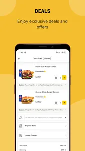 Hardee's Saudi Arabia - Online screenshot 5