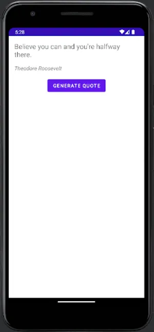 QuoteVerse screenshot 1
