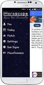 iHoroscope-Know ur Personality screenshot 1