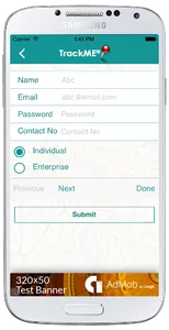 TrackMe® screenshot 1