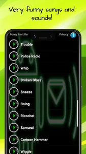 Funny Alert Ringtones screenshot 0