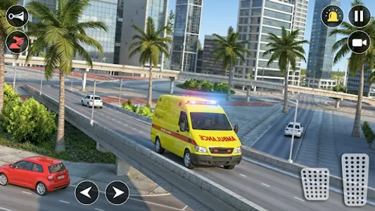 Ambulance Rescue Doctor Sim 3D screenshot 0