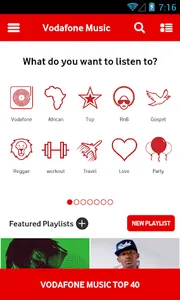 Vodafone Music screenshot 0