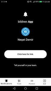 Bildiren App screenshot 1