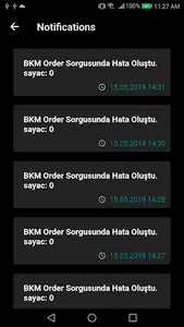 Bildiren App screenshot 2