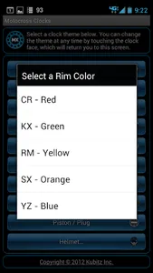 Motocross Clocks screenshot 3