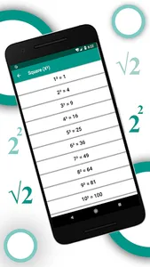 Square, Cube, Square Root, Cub screenshot 3