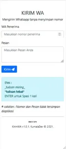Kirim WA screenshot 1