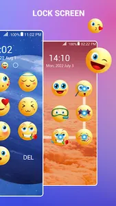 Emoji Lock Screen screenshot 1