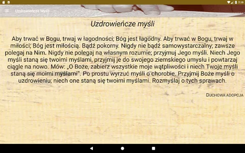 Uzdrowieńcze Myśli screenshot 6