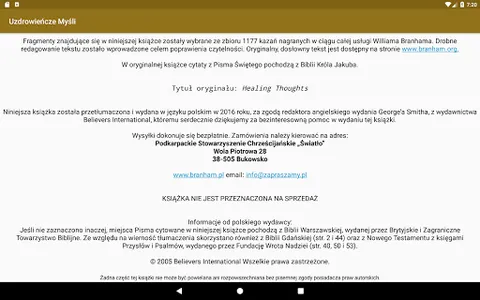Uzdrowieńcze Myśli screenshot 7