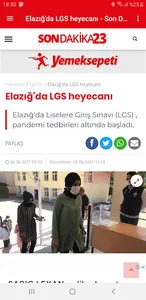 Son Dakika 23 Elazığ Haberleri screenshot 2