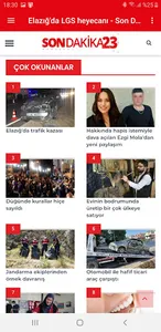 Son Dakika 23 Elazığ Haberleri screenshot 3