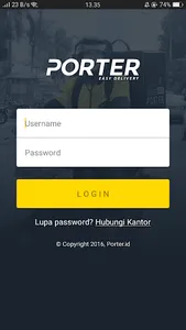 Kurir Porter - Pengiriman Prak screenshot 0
