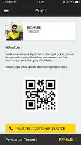 Kurir Porter - Pengiriman Prak screenshot 2