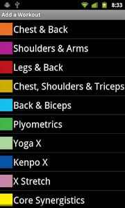 Workout90 screenshot 5
