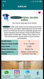 KursMatik-KursBul&Puan Hesapla screenshot 5