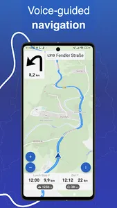 Kurviger Motorcycle Navigation screenshot 2