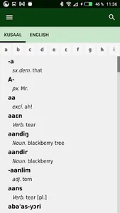 Kusaal - English Dictionary screenshot 0