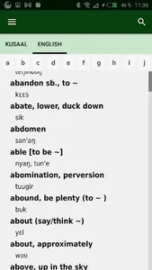 Kusaal - English Dictionary screenshot 1