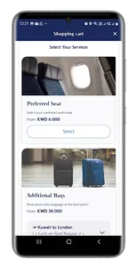 Kuwait Airways screenshot 4