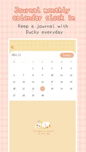 Ducky Notes-Cute Diary App screenshot 3