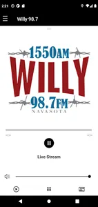 Willy 98.7 & 1550 screenshot 1