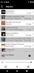 Willy 98.7 & 1550 screenshot 3