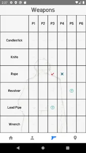 Detective Notes for Cluedo(Clu screenshot 3