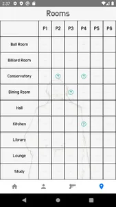 Detective Notes for Cluedo(Clu screenshot 4