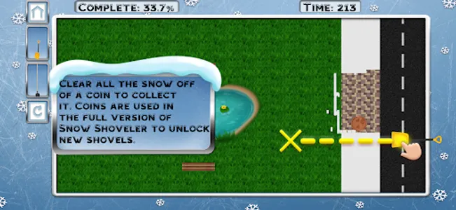 Snow Shoveler Lite screenshot 3