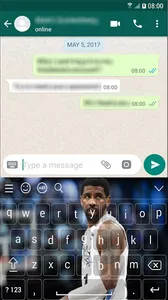 Kyrie Irving Dallas Keyboard screenshot 2