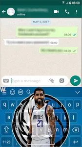 Kyrie Irving Dallas Keyboard screenshot 3