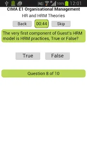 CIMA E1 Org Management screenshot 3