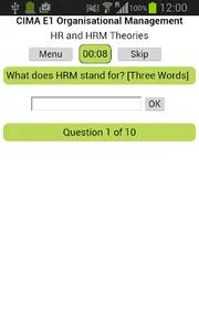 CIMA E1 Org Management screenshot 4