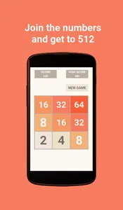 512 - Number puzzle game screenshot 0