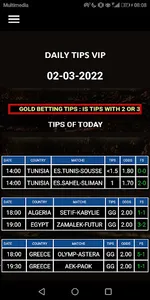 Betting Tips VIP-World Sports screenshot 1